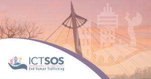 ICT SOS logo and Wichita background